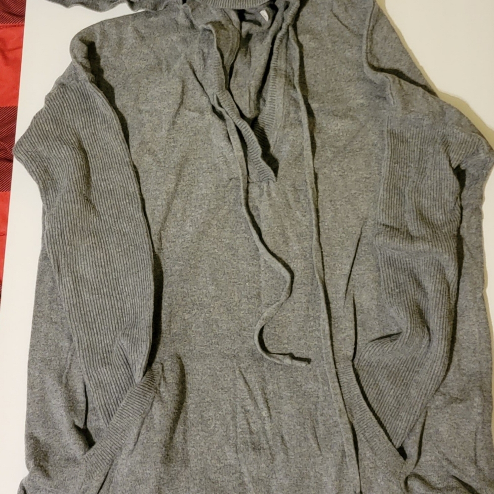 Sweater with hoodie